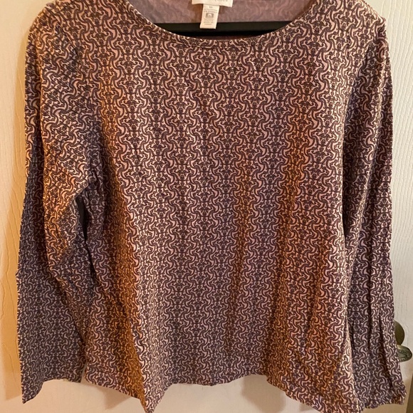 Charter Club long-sleeved cotton shirt - Picture 1 of 4